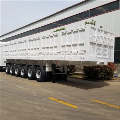 사이드 덤프 트레일러