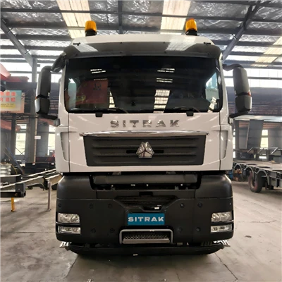 SITRAK C7h 540HP 흰색 모양 Tralier 트랙터